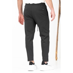 Παντελόνι Vittorio Pressio μαύρο