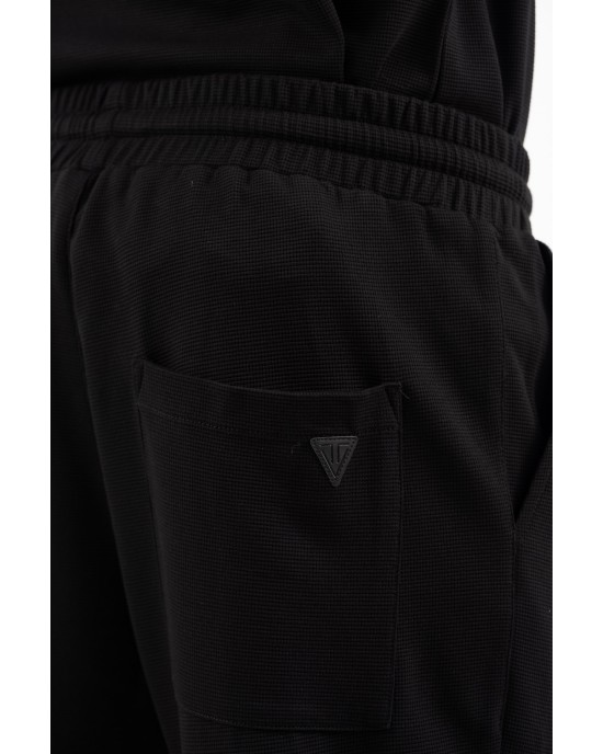 Παντελόνι Vittorio Sento μαύρο CASUAL