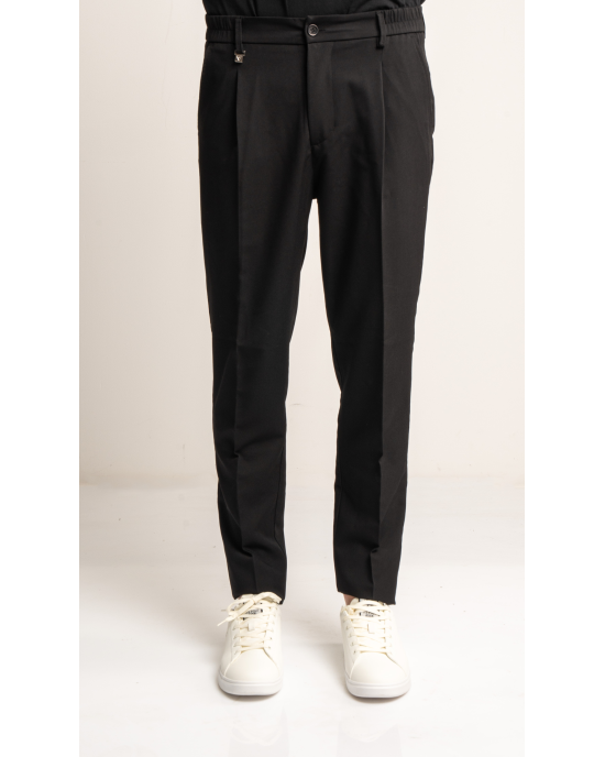 Παντελόνι Vittorio Benito μαύρο CASUAL