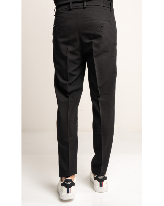 Παντελόνι Vittorio Benito μαύρο CASUAL