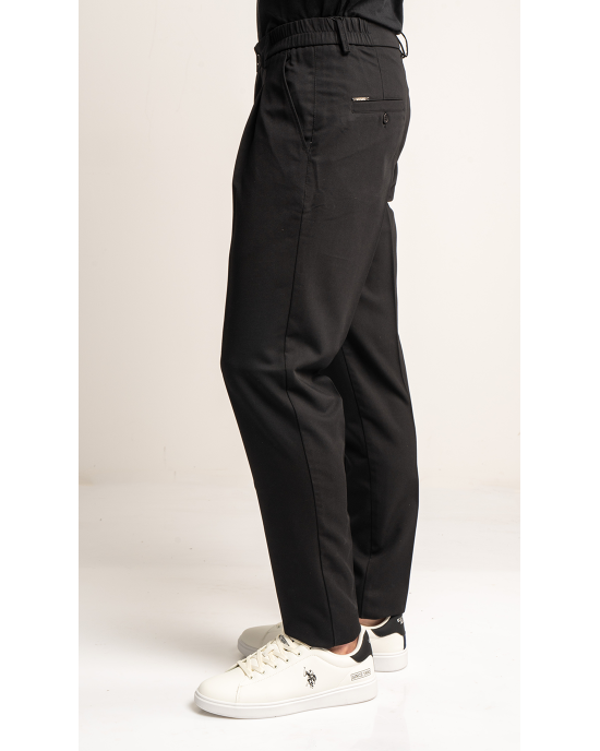 Παντελόνι Vittorio Benito μαύρο CASUAL