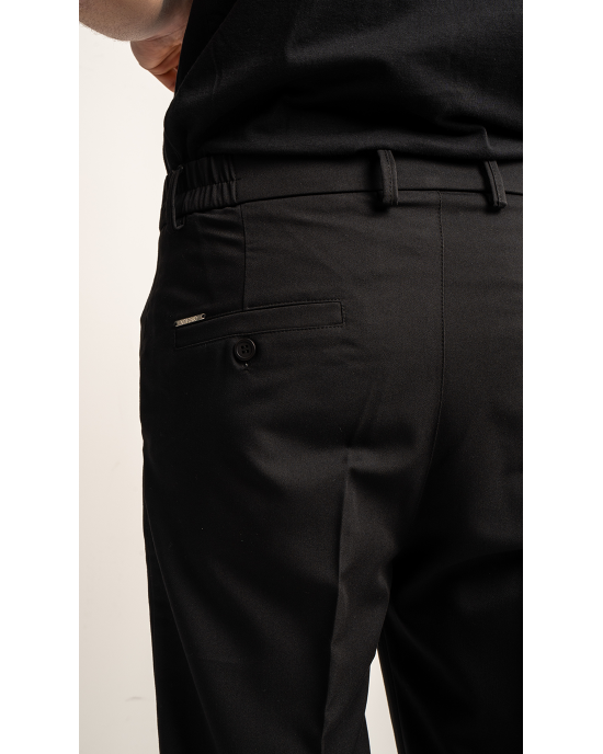 Παντελόνι Vittorio Benito μαύρο CASUAL