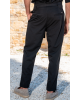 Παντελόνι Vittorio Boretto μαύρη CASUAL
