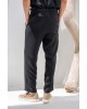 Παντελόνι Vittorio Toscani μαύρο OVERSHIRT