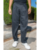 Παντελόνι Vittorio Lusso μαύρο CASUAL