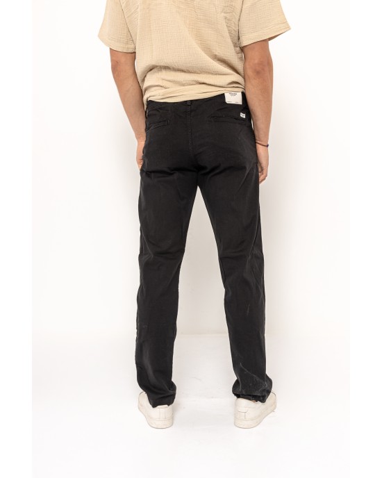 Παντελόνι JACKnJONES μαύρο CASUAL