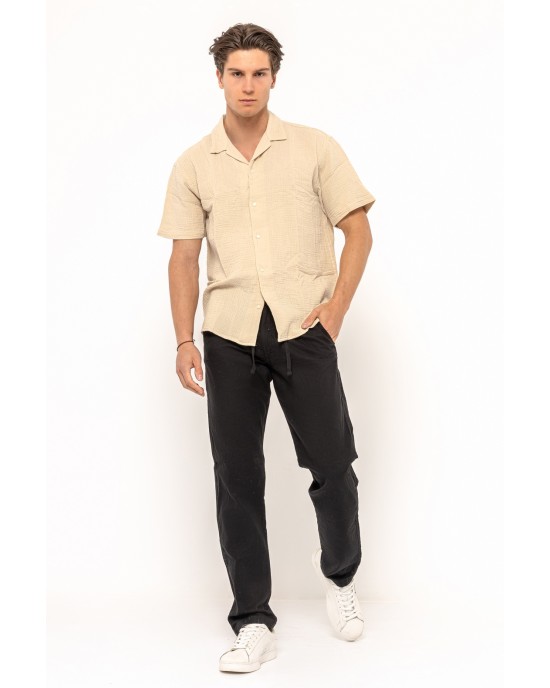 Παντελόνι JACKnJONES μαύρο CASUAL