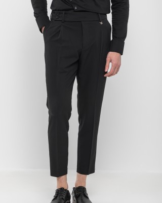 Παντελόνι Vittorio Marco μαύρο