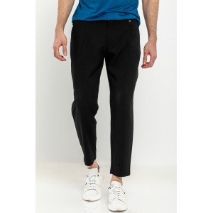 Παντελόνι Vittorio Romano μαύρο Παντελόνι Vittorio Romano μαύρο