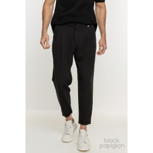 Παντελόνι Vittorio Barrio μαύρο Παντελόνι Vittorio Barrio μαύρο