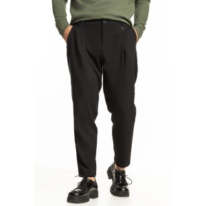 Παντελόνι Vittorio Pantova μαύρο