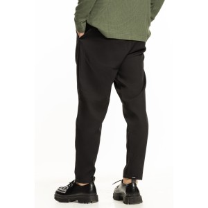 Παντελόνι Vittorio Pantova μαύρο