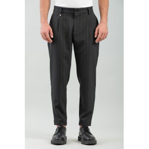 Παντελόνι Vittorio Barrio μαύρο