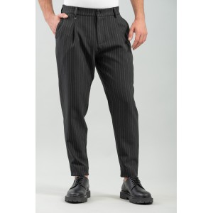 Παντελόνι Vittorio Barrio μαύρο