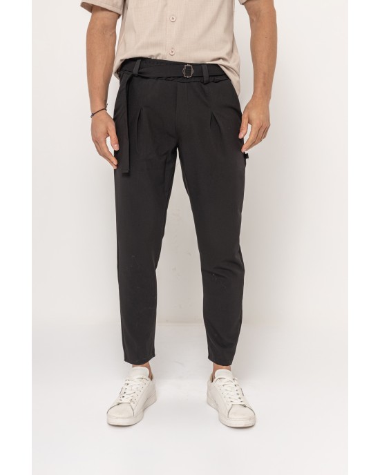 Παντελόνι Rebel μαύρο CASUAL