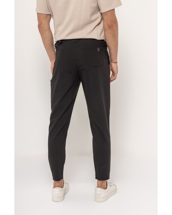 Παντελόνι Rebel μαύρο CASUAL