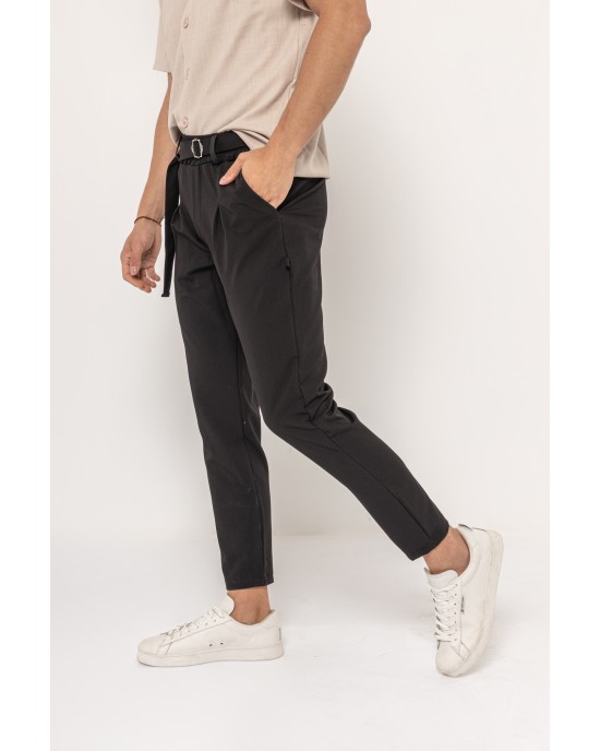 Παντελόνι Rebel μαύρο CASUAL