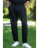 Παντελόνι Vittorio Alberto μαύρο CASUAL
