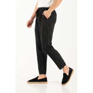 Παντελόνι Vittorio Tinos μαύρο Παντελόνι Vittorio Tinos μαύρο