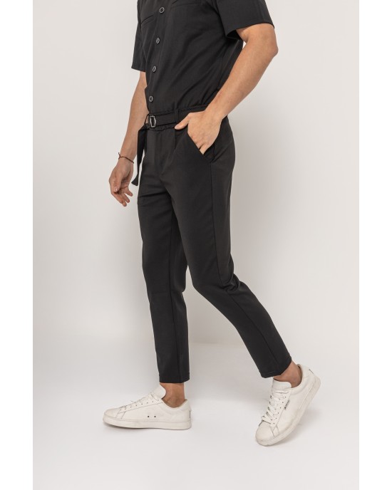 Παντελόνι Rebel μαύρο CASUAL