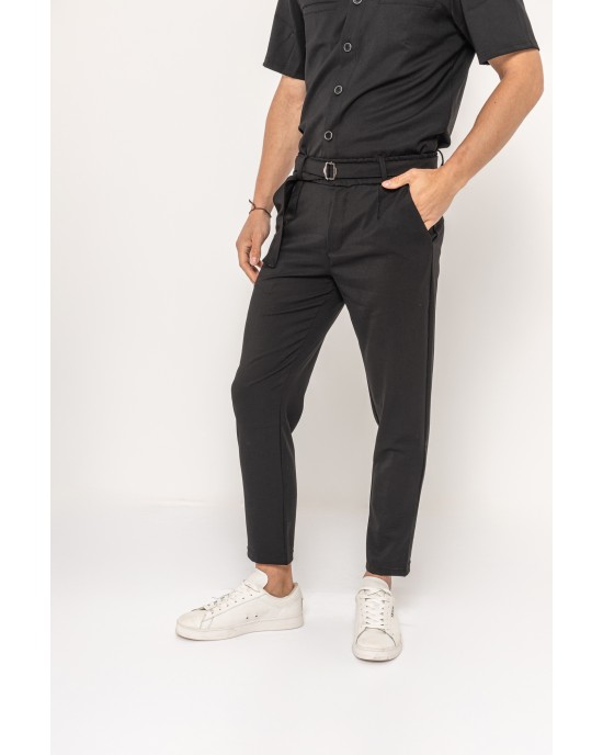 Παντελόνι Rebel μαύρο CASUAL