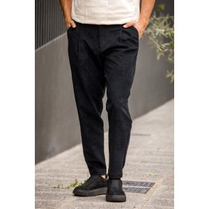 Παντελόνι Vittorio Arezzio μαύρο Παντελόνι Vittorio Arezzio μαύρο