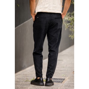 Παντελόνι Vittorio Arezzio μαύρο Παντελόνι Vittorio Arezzio μαύρο