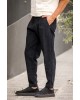 Παντελόνι Vittorio Arezzio μαύρο CASUAL