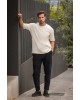 Παντελόνι Vittorio Arezzio μαύρο CASUAL