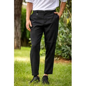 Παντελόνι Vittorio Angelo μαύρο Παντελόνι Vittorio Angelo μαύρο