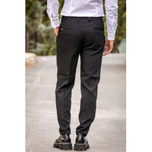 Παντελόνι Vittorio Pescara μαύρο Παντελόνι Vittorio Pescara μαύρο