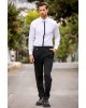 Παντελόνι Vittorio Pescara μαύρο CASUAL