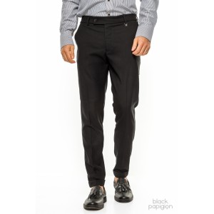 Παντελόνι Vittorio Diverso μαύρο Παντελόνι Vittorio Diverso μαύρο