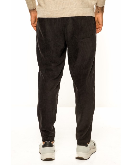 Παντελόνι Vittorio Castello μαύρο CASUAL