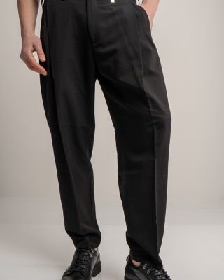 Παντελόνι Vittorio Bomerano μαύρο