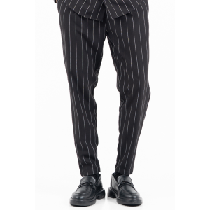 Παντελόνι Vittorio Palermo μαύρο