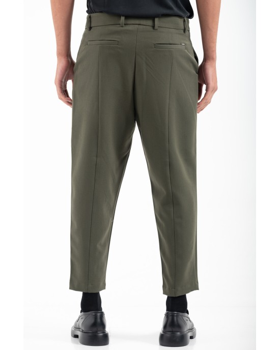 Παντελόνι Vittorio Barezzi λαδί CASUAL