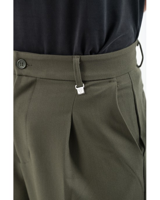 Παντελόνι Vittorio Barezzi λαδί CASUAL