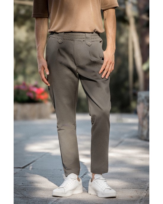 Παντελόνι Rebel λαδί CASUAL