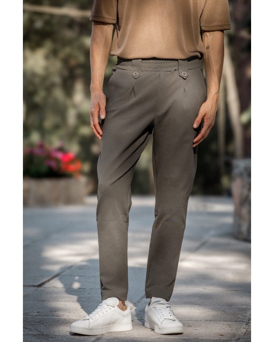 Παντελόνι Rebel λαδί CASUAL