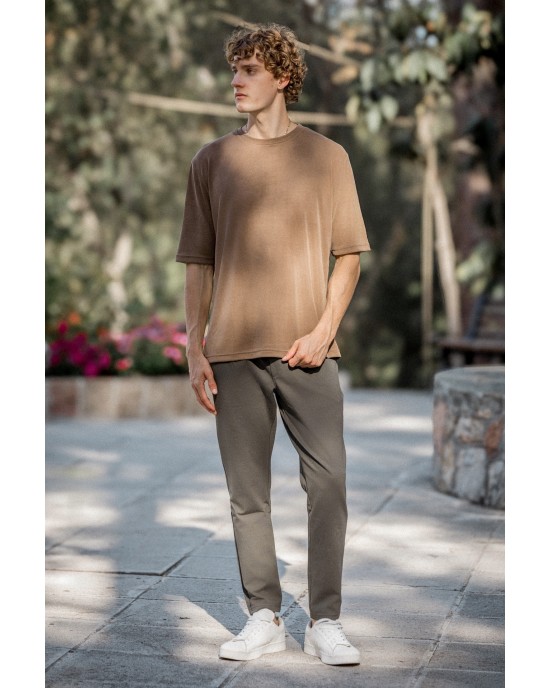 Παντελόνι Rebel λαδί CASUAL