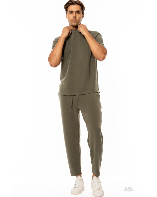 Παντελόνι Vittorio Jordan λαδί CASUAL