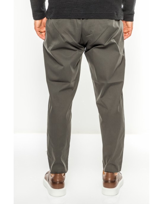 Παντελόνι Vittorio Saletto λαδί CASUAL