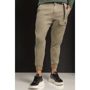 Παντελόνι cargo COSI μπεζ πούρου Παντελόνι cargo COSI μπεζ πούρου