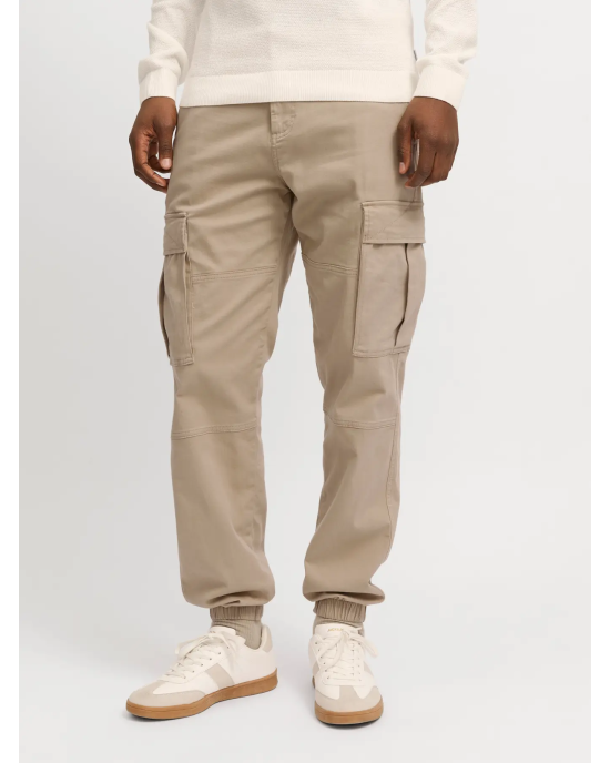 Παντελόνι Jack N Jones μπεζ CASUAL