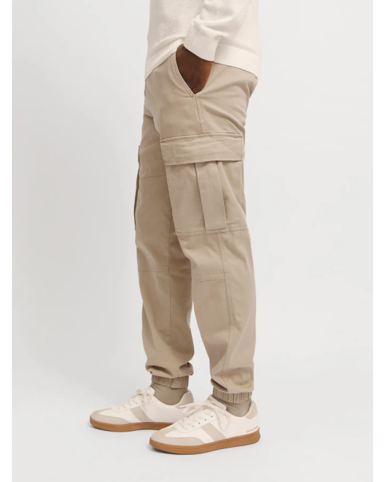 Παντελόνι Jack N Jones μπεζ CASUAL