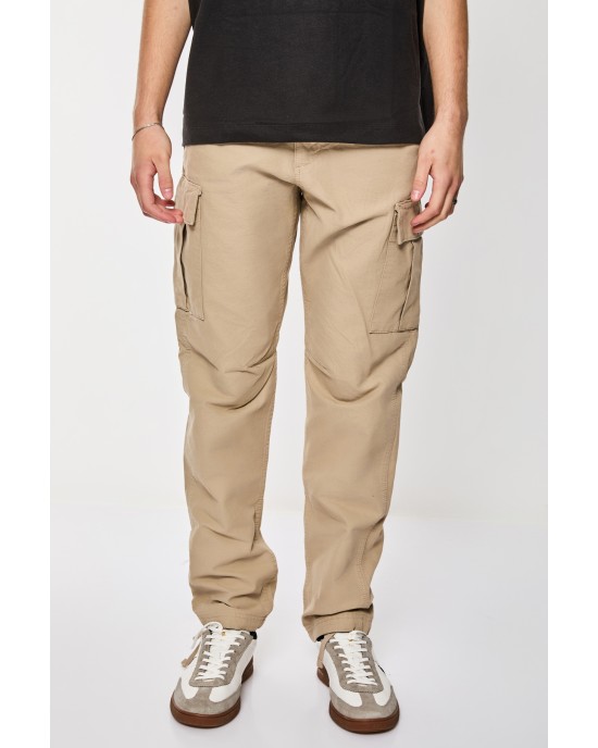 Παντελόνι Cargo Jack N Jones μπεζ CASUAL