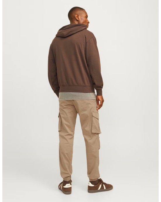 Παντελόνι Cargo Jack N Jones μπεζ CASUAL