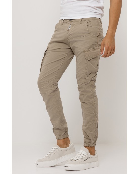 Παντελόνι cargo Cover μπεζ CASUAL