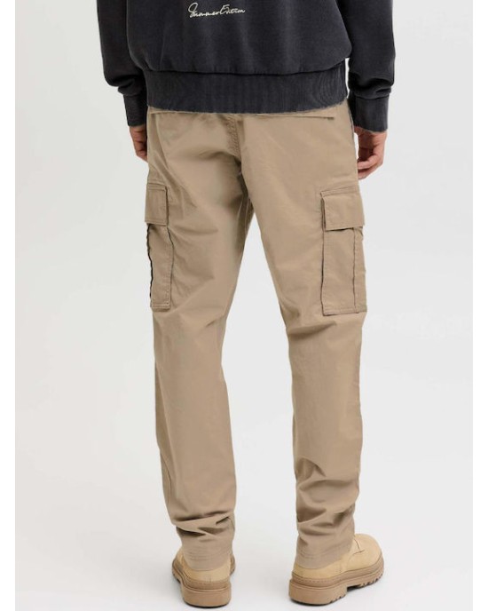 Παντελόνι Jack N Jones μπεζ CASUAL